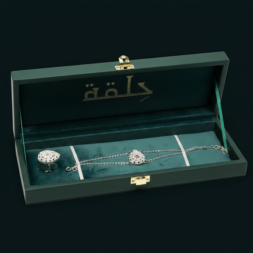 سوارة و خاتم فضة 3