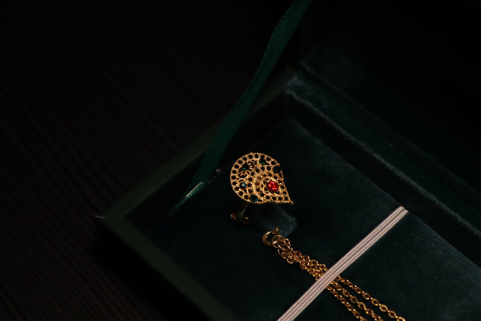 خاتم مطلي ذهب 2