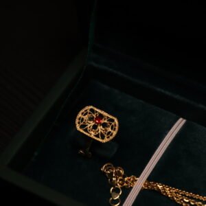 خاتم مطلي ذهب 1