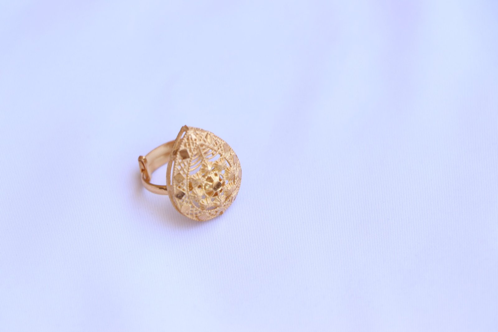 خاتم مطلي ذهب 3