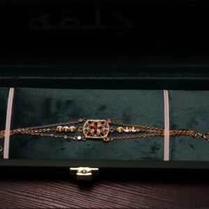 سوارة مطلي ذهب 1